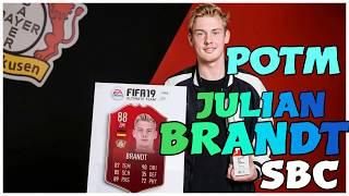 JULIAN BRANDT SBC POTM FIFA 19 CHEAPEST!!!