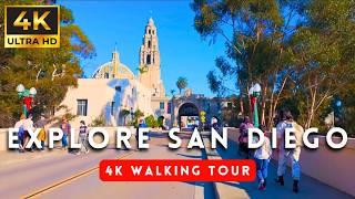 Explore San Diego's Most POPULAR Park | 4K Walking Tour | California USA