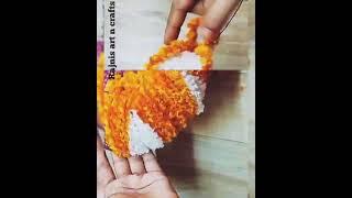 wollen wall hangings #shortvideo #shorts #rajnisart  diy Wall hanging