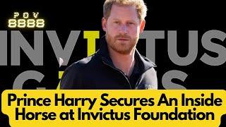 Prince Harry Secures Inside Horse at Invictus Games Foundation
