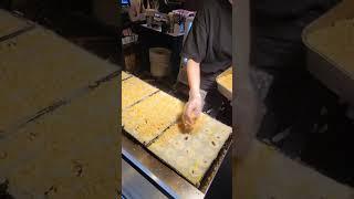 Takoyaki being made in Osaka