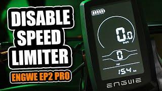 ENGWE EP2 PRO UNLOCK SPEED SETTINGS ON YL80C DISPLAY PLUS FULL SET UP GUIDE