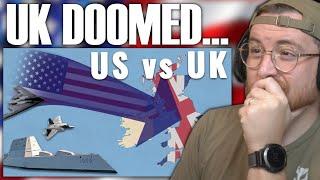 Royal Marine Reacts To Could US military conquer UK if it wanted to?