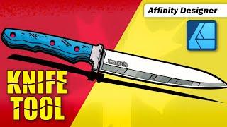 Slice, Dice, & Design: Knife Tool Tutorial for Affinity Designer