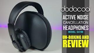 Dodocool Active Noise Cancellation Headphones - Model DA158 Unboxing And Review