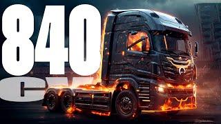 Shacman X6000 el camión más potente del mundo con 840 CV VS Volvo 750 | Scania S770