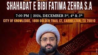 Maulana Kumail Mehdavi | Ayam e Fatmiya 2024 Majlis 1 of 3 | City of Knowledge #kumailmehdavi