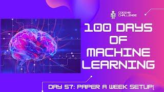 100 Days of ML | Day 57: Paper-A-Week Setup
