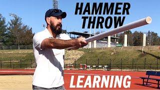 Hammer Throw, Learning Basics at Home