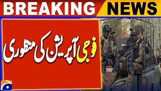 Top civil-military body approves Balochistan operation amid surge in terror incidents |Breaking News