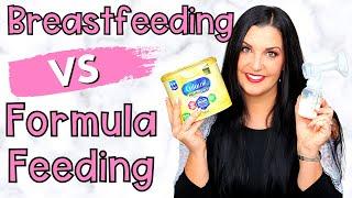 BREASTFEEDING VS FORMULA FEEDING PROS AND CONS | Which Way Should You Feed Your Baby?