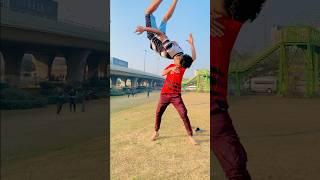 ChecK heLp tricK#viralvideo #acrobatics #flip #continuebackflip #stunt