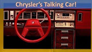 Worst Automotive Inventions: Chrysler's Electronic Voice Alert (EVA or "Talking Car") with Bob Lutz