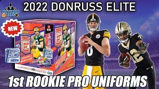 2022 Donruss Elite FOTL - NFL Rookies in their Uniforms! One Gold and One Black Gold Auto Exclusive!