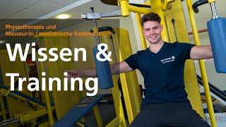 Physiotherapie-Ausbildung – Physiotherapeut Azubi Richard berichtet.