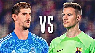 Thibaut Courtois vs Ter Stegen • Mejores Atajadas 2023