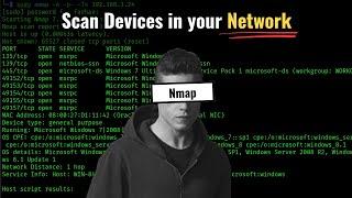 How Hackers Scan Devices on a Network with Nmap | Kali Linux