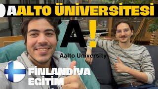 Aalto Üniversitesinde Bir Gün | Finlandiya VLOG