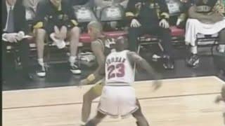 Jordan shuts down Reggie Miller - 0 pts in 4th qtr - 1998 ECF Game 7