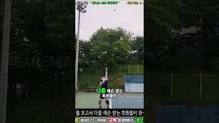테니스 서브 비교 분석 판단 조코비치 vs 테니스 서브 아카데미 레슨 회원 [테니스서브아카데미]