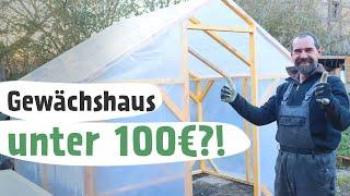 DIY Gewächshaus selber bauen für unter 100€?