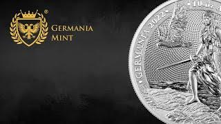 GERMANIA MINT - 2022 GERMANIA 10 OZ SILVER BU