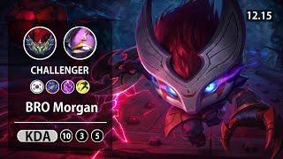 롤 챌린저 탑 케넨 " BRO Morgan " // LOL TOP Kennen KR Challenger | Patch 12.15