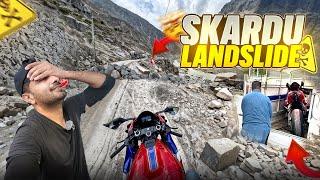 LANDSLIDE DISASTER AT SKARDU ROAD | ZS MOTOVLOGS |