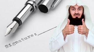 Writing a Will - Mufti Menk