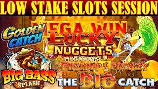 LOW STAKE SLOTS - GREAT SESSION AT MrQ, BONUSES, BIG WINS  JACKPOT KING, RED BEAM!! & MORE!!