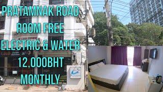 PATTAYA PRATAMNAK ROAD HOTEL ROOM FREE WATER/ELECTRIC Beach & Hills Residences 12,000BHT Monthly