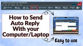 Bizpromo Software Demo | Auto Welcome Message & Chatbot Reply Desktop | WhatsApp Marketing #whatsapp