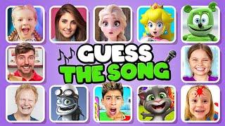 Guess The Meme & Youtuber By Song #1 | Lay Lay, King Ferran, Salish Matter, MrBeast , Elsa, Trolls 3