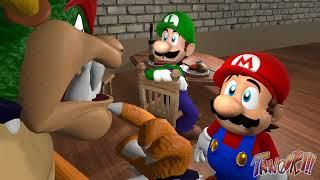 Bowser Brings Toad Back (Mario Animation)