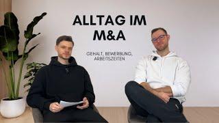 Wie ist es im M&A zu arbeiten? | Aufgaben, Arbeitszeiten, Gehalt | mit Alles Andy