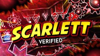 SCARLETT VERIFIED (Extreme Demon) by RedHuseey Chara Magilex & More   Geometry Dash