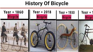 History of Bicycle Evolution from 1860 to 2024 Years ।। History Of Bicycle Data Comparison