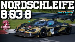 JP McLaren 720S EVO Nordschleife 8:03:8 Hotlap - RennWelten Setups - Assetto Corsa Competizione