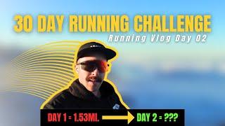 30 Day Running Challenge for Beginners | Day 2 Vlog