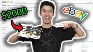 Listing Used Video Games On eBay For Crazy Profit! ($2000+)