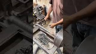 No CNC, Just Skill | Old-School Spring Making #metalcraft #springmaking #youtubeshorts