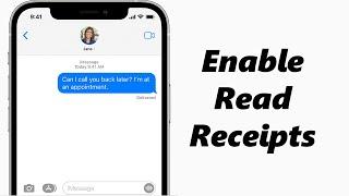 How To Turn ON Read Receipts For Text Messages On iPhone