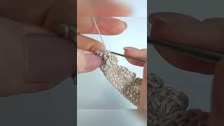 Простая обвязка крючком  #elenarugalstudio #easycrochet #handmade #tutorial