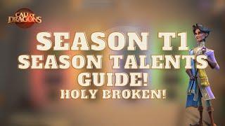 SEASON T1 SEASONAL TALENTS GUIDE!  GAMECHANGING!!! | Call of Dragons