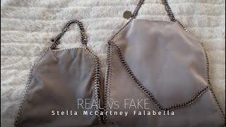 Authentic vs Fake Stella McCartney Falabella bag