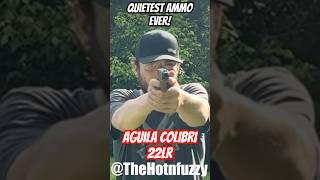 QUIETEST AMMO EVER!! (Aguila Colibri 22LR Subsonic Ammo!)