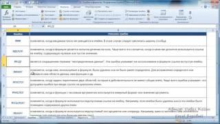 Курс Excel_Базовый - Урок №16 Виды ошибок. Исправление ошибок