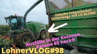 LohnerVLOG#98 Fendt Katana 65 von #BLUNK im Einsatz I Kamerasystem 4-fach im Fendt 724 nachrüsten