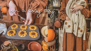 A Fall Day for Cozy Hobbies at Cinnamon Cottage: Baking, Crafting & Pantry Organisation | ASMR