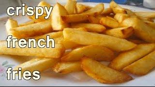 CRISPY FRENCH FRIES - easy potato recipes for beginners to make at home